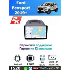 Магнитола Ford Ecosport 2019+