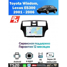 Магнитола Toyota Windom, Lexus ES300 2001 - 2006