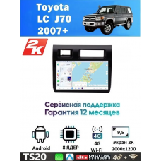 Магнитола Toyota Land Cruiser J70/76 2010-2023