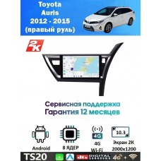 Магнитола Toyota Auris 2012-2015