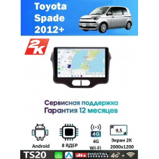Магнитола Toyota Spade 2012+
