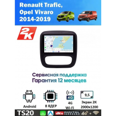 Магнитола Renault Trafic, Opel Vivaro 2014 - 2019