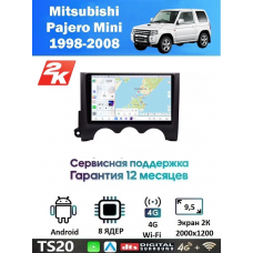 Магнитола Mitsubishi Pajero Mini 2008 - 2012