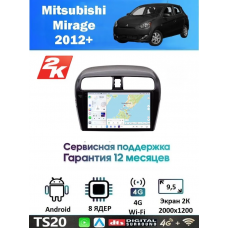 Магнитола Mitsubishi Mirage 2012+