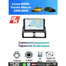 Магнитола Lexus IS250, Toyota Altezza 1999 - 2005