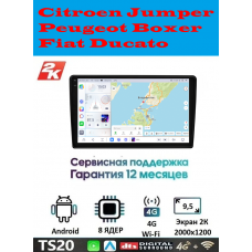Магнитола Citroen Jumper, Peugeot Boxer, Fiat Ducato 2006-2016