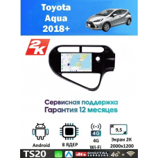 Магнитола Toyota Aqua 2018+