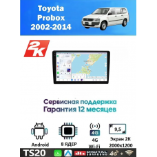 Магнитола Toyota Probox  2002-2014