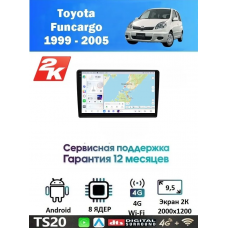 Магнитола Toyota Funcargo 1999 - 2005