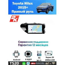 Магнитола Toyota Hilux 2015+