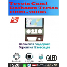 Магнитола Toyota Cami, Daihatsu Terios 1999 - 2006