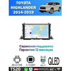 Магнитола Toyota Highlander 2013-2019