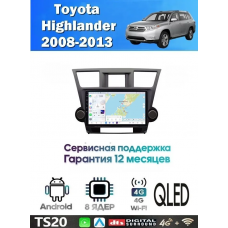 Магнитола Toyota Highlander 2008-2013