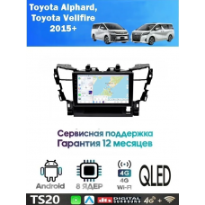 Магнитола Toyota Alphard, Vellfire 2015+