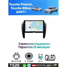 Магнитола Toyota Premio, Allion 2007-2016