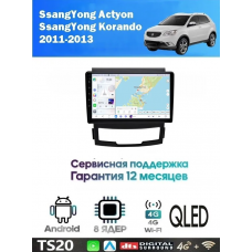 Магнитола SsangYong Actyon 2011 - 2013