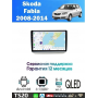 Магнитола Skoda Fabia 2008-2014
