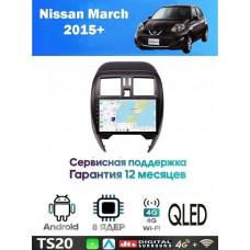Магнитола Nissan March 2015+