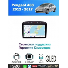 Магнитола Peugeot 408 2012 - 2017
