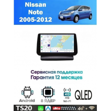 Магнитола Nissan Note 2005-2012