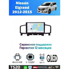 Магнитола Nissan Elgrand 2012-2015