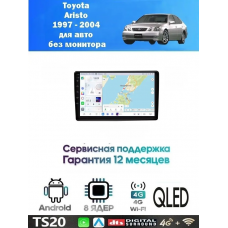 Магнитола Toyota Aristo 1997 - 2004 для авто без монитора
