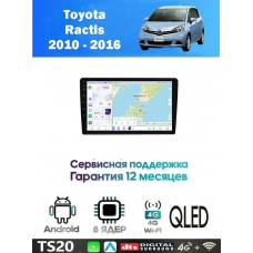 Магнитола Toyota Ractis 2010 - 2016