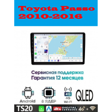 Магнитола Toyota Passo 2010-2016